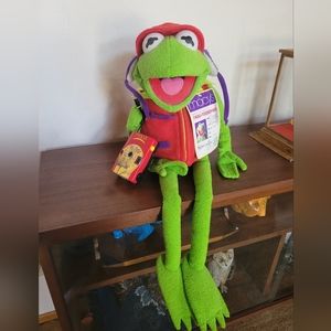 Vintage Macy's Kermit the Frog-tographer Plush With Camera